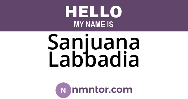 Sanjuana Labbadia