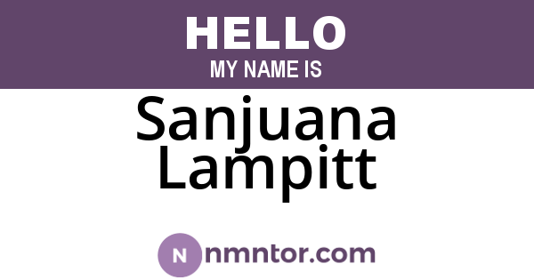 Sanjuana Lampitt
