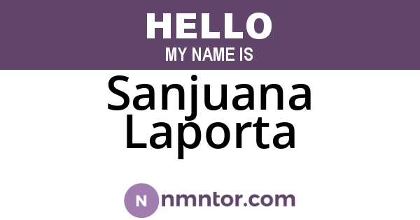 Sanjuana Laporta
