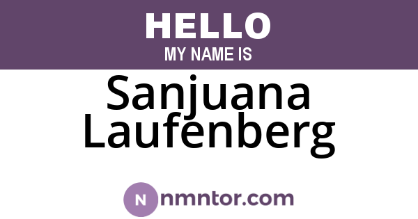 Sanjuana Laufenberg