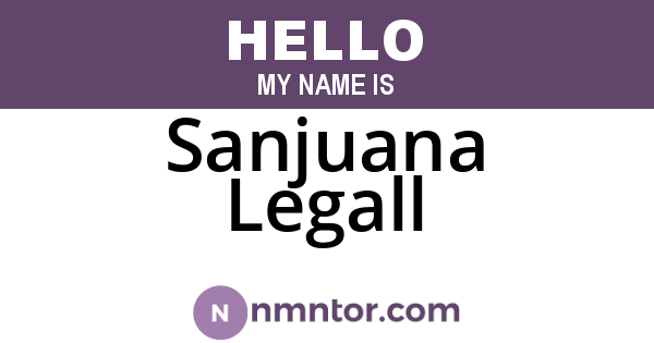 Sanjuana Legall