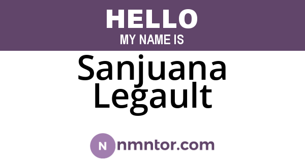 Sanjuana Legault