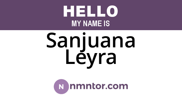 Sanjuana Leyra