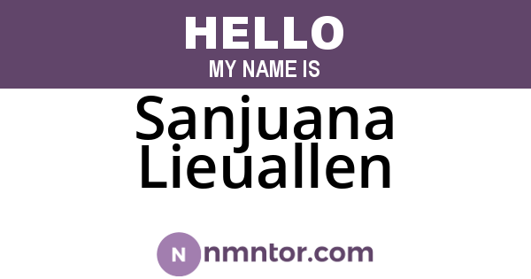 Sanjuana Lieuallen