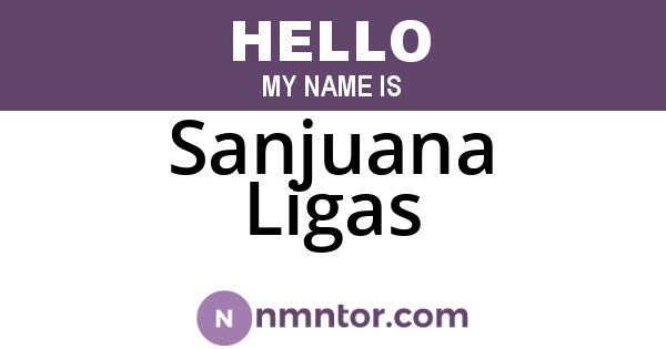 Sanjuana Ligas