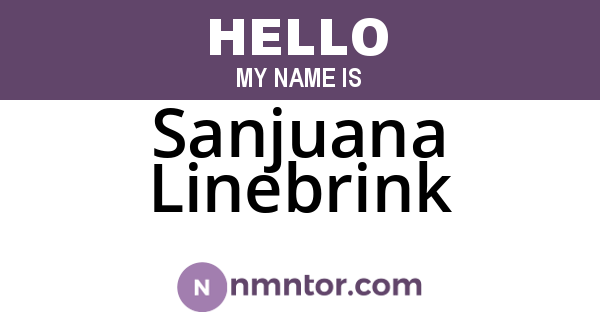 Sanjuana Linebrink