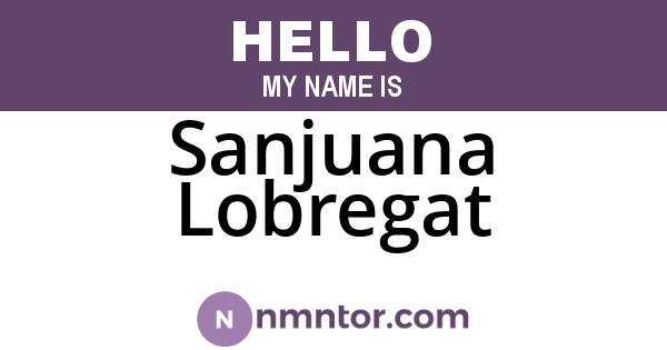 Sanjuana Lobregat