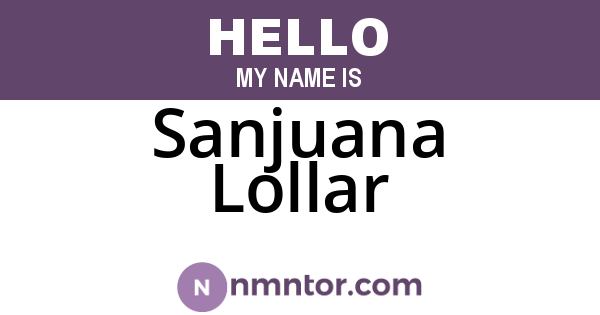 Sanjuana Lollar