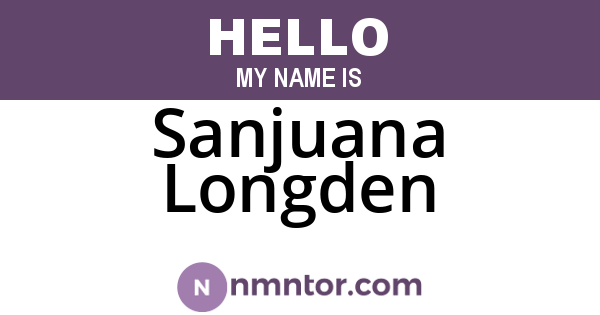 Sanjuana Longden