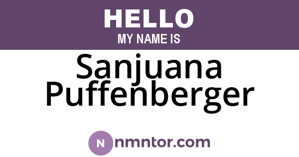Sanjuana Puffenberger