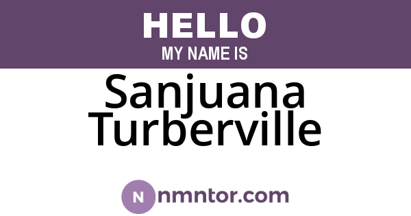 Sanjuana Turberville