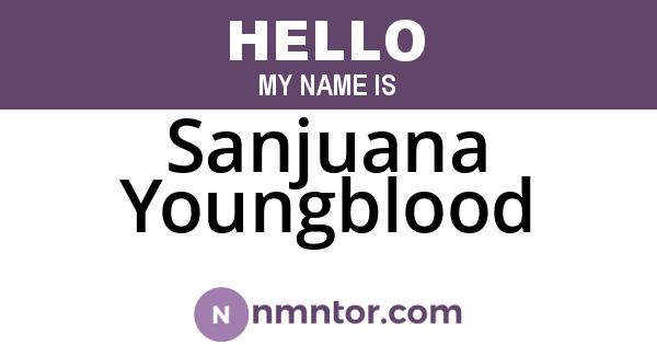 Sanjuana Youngblood