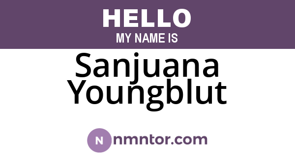 Sanjuana Youngblut