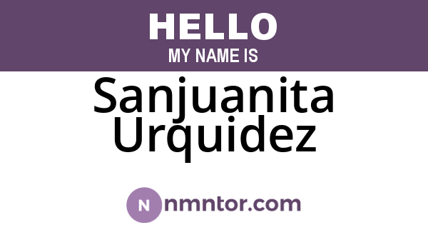 Sanjuanita Urquidez
