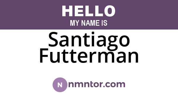 Santiago Futterman