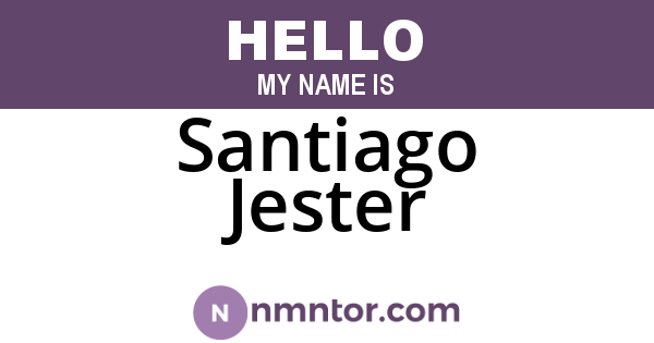 Santiago Jester