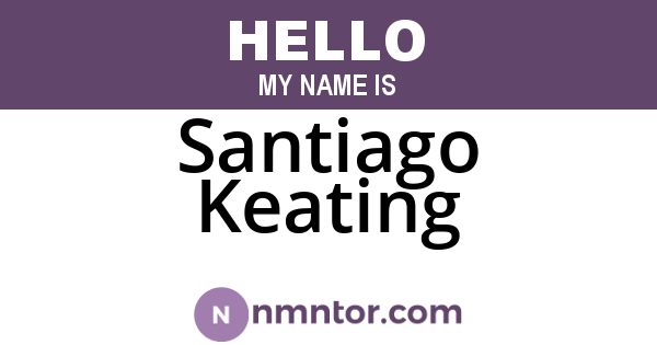 Santiago Keating