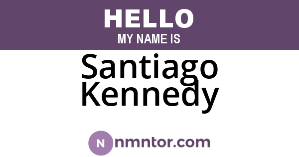 Santiago Kennedy