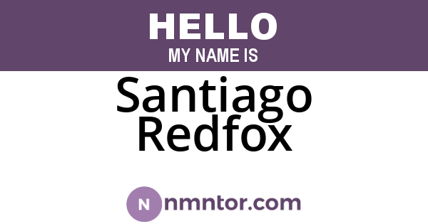 Santiago Redfox