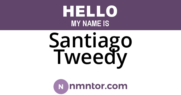 Santiago Tweedy