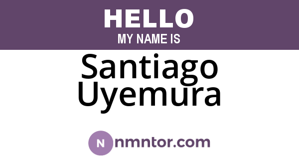 Santiago Uyemura