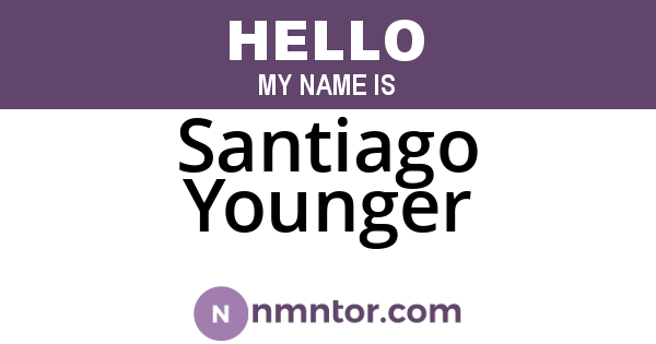 Santiago Younger