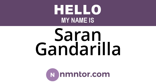 Saran Gandarilla