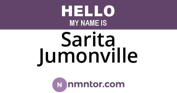 Sarita Jumonville