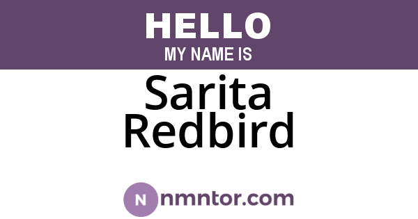 Sarita Redbird