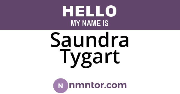 Saundra Tygart