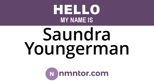 Saundra Youngerman