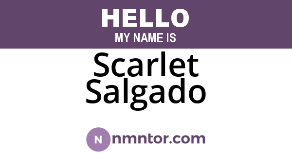 Scarlet Salgado