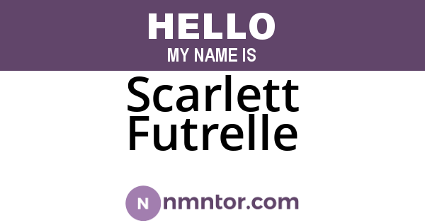 Scarlett Futrelle