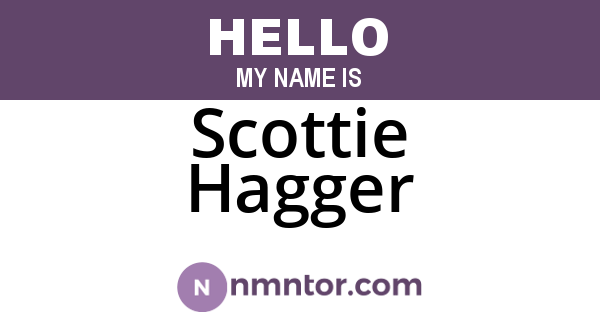 Scottie Hagger