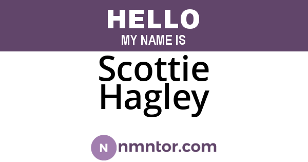 Scottie Hagley