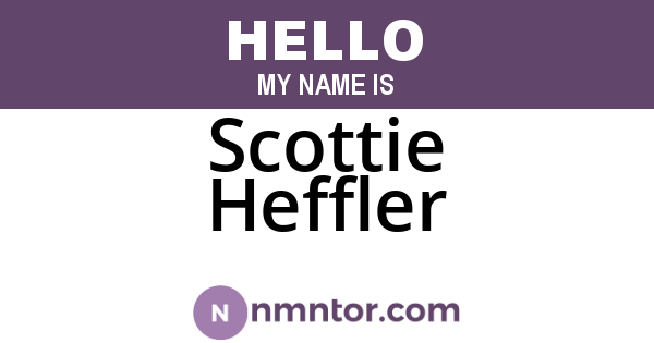 Scottie Heffler
