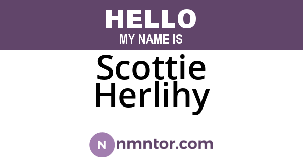 Scottie Herlihy