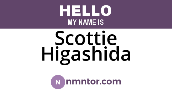 Scottie Higashida