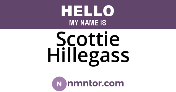 Scottie Hillegass