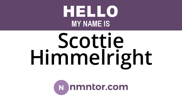 Scottie Himmelright