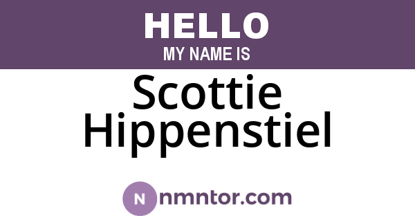 Scottie Hippenstiel