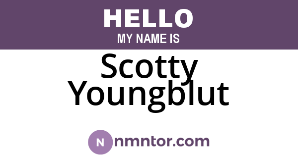 Scotty Youngblut