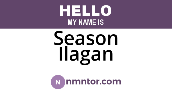 Season Ilagan