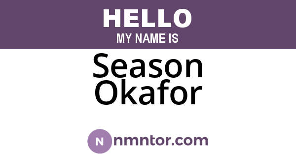 Season Okafor