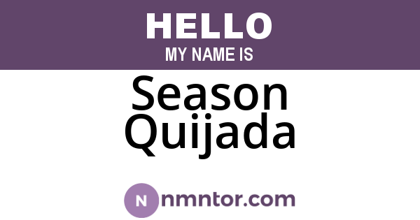 Season Quijada