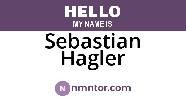 Sebastian Hagler