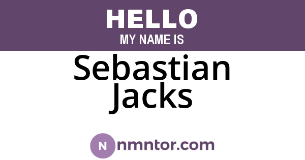 Sebastian Jacks