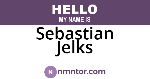 Sebastian Jelks