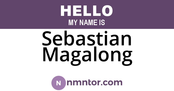 Sebastian Magalong