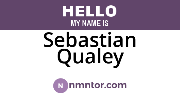 Sebastian Qualey